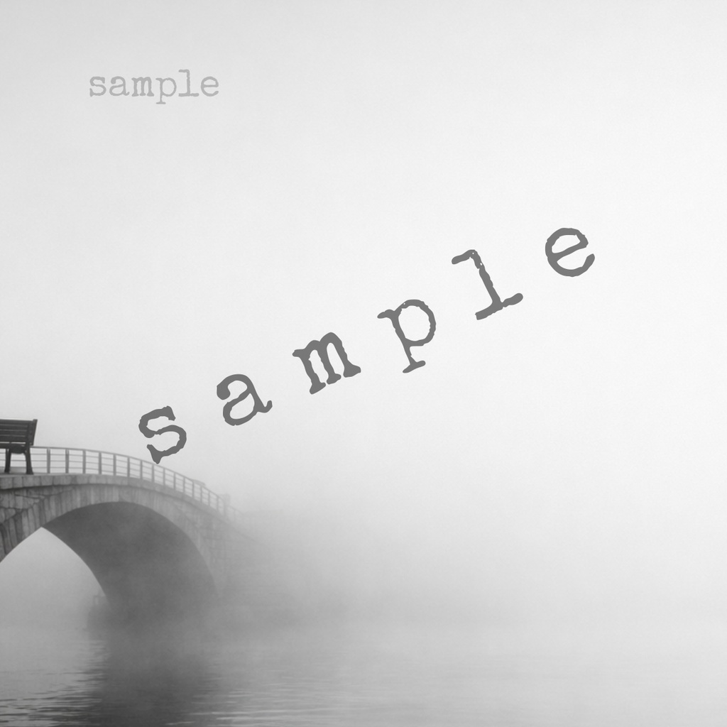 配信背景 6枚セット|モノクロ・Cool 無人・右側余白|1920×1080(PNG)