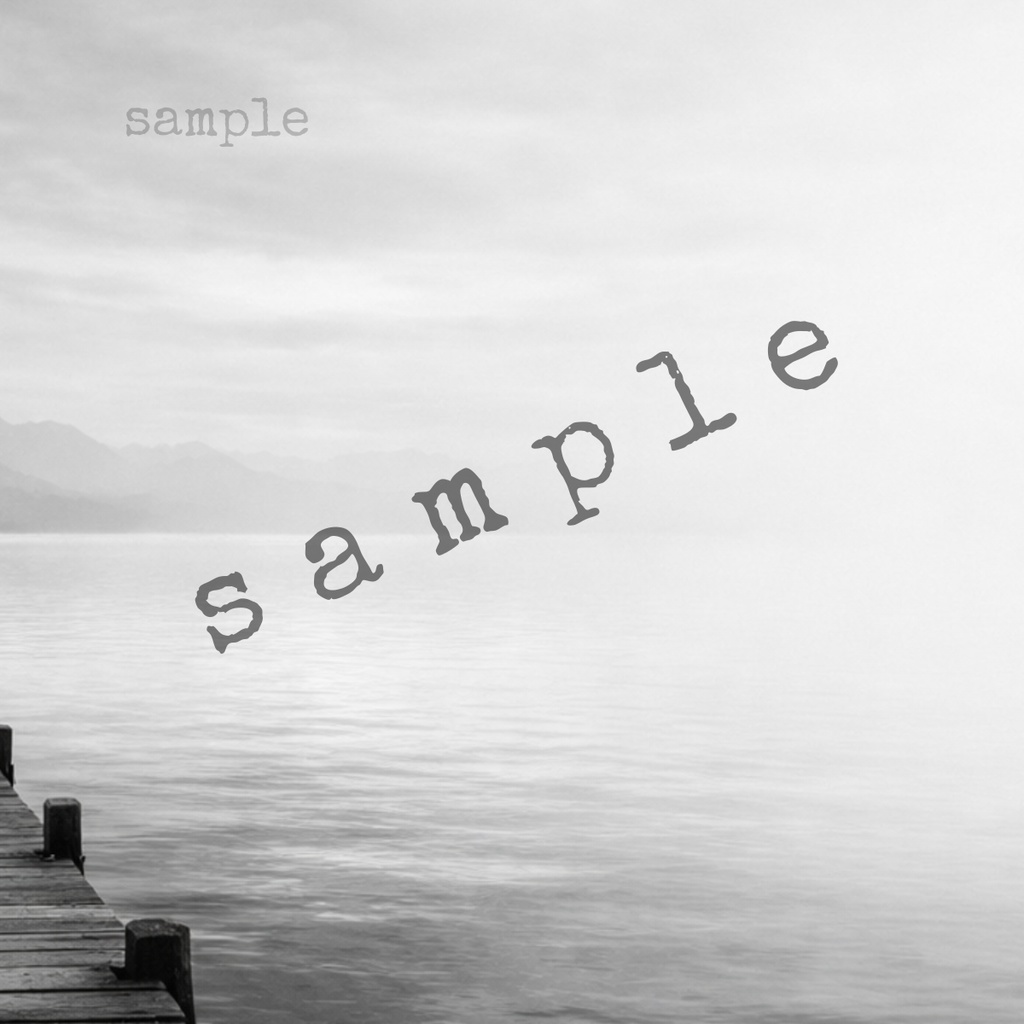 配信背景 6枚セット|モノクロ・Cool 無人・右側余白|1920×1080(PNG)