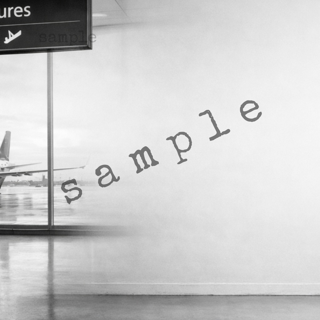 配信背景 6枚セット|モノクロ・Cool 無人・右側余白|1920×1080(PNG)