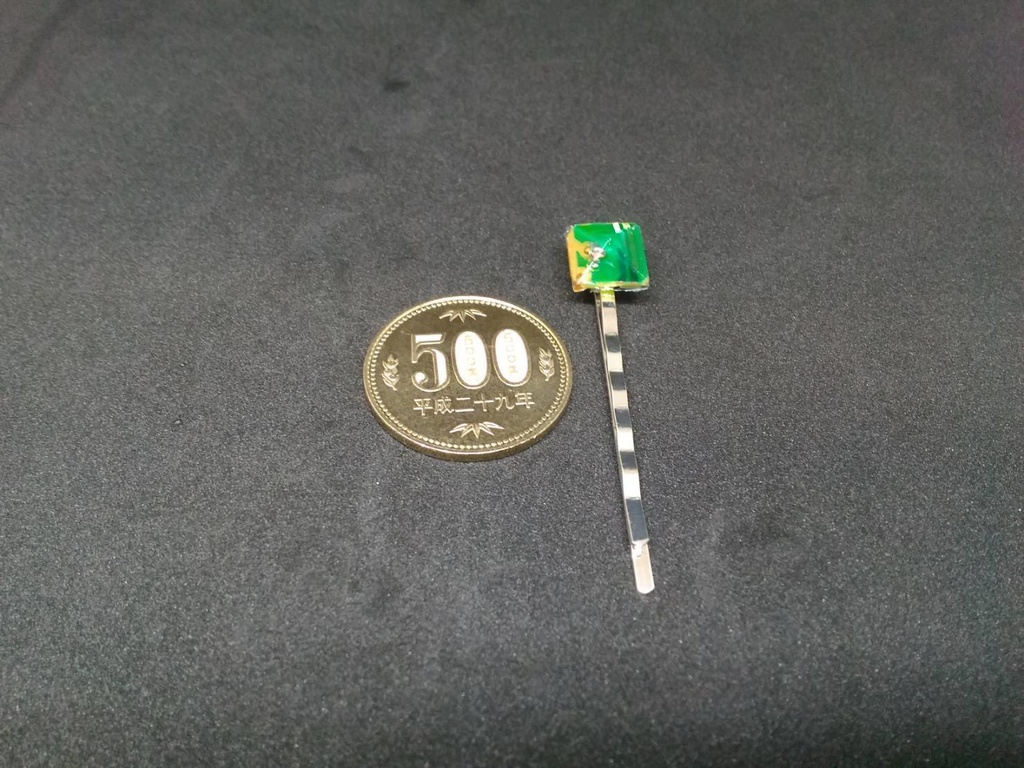 【Trageby Heroine】ダイヤカット基板ヘアピン