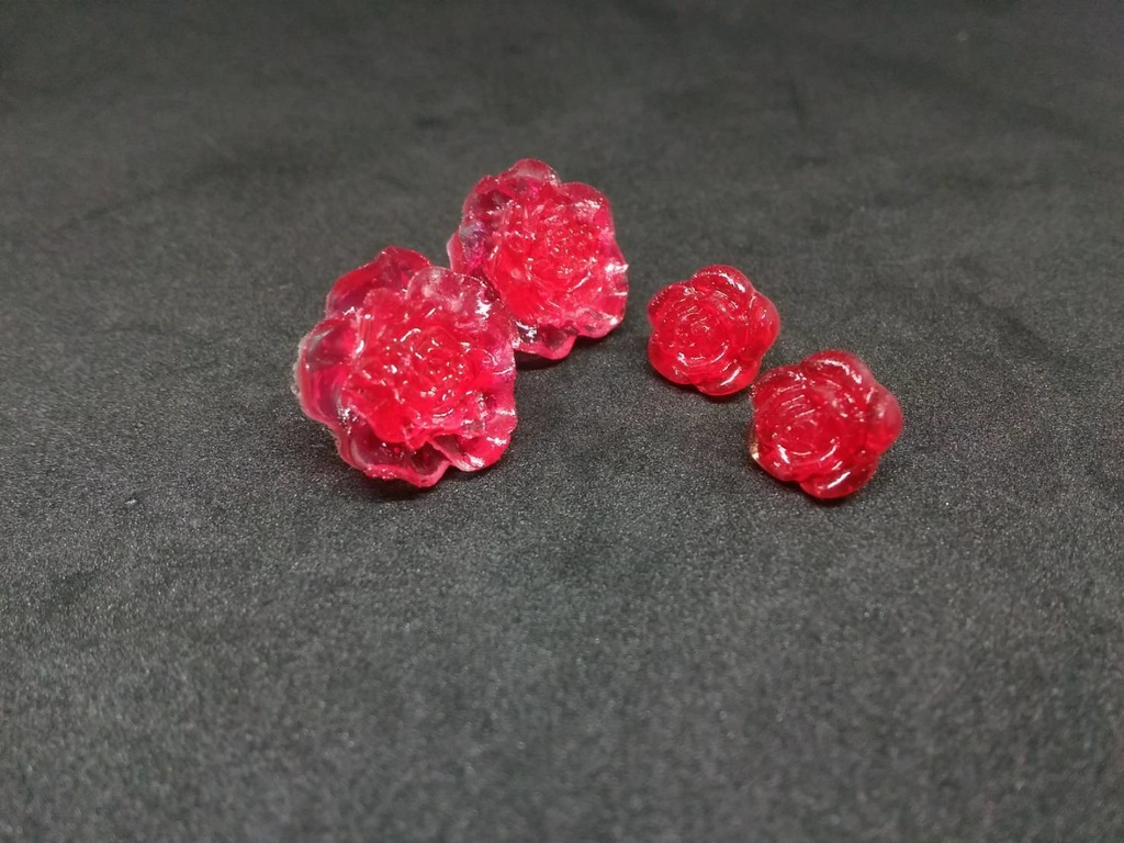 【Trageby Heroine】薔薇ピアスセット