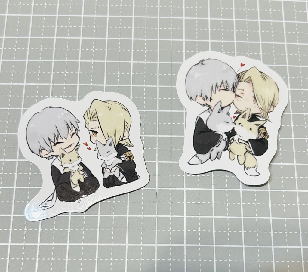 ギンイヅステッカー&ポストカードセット