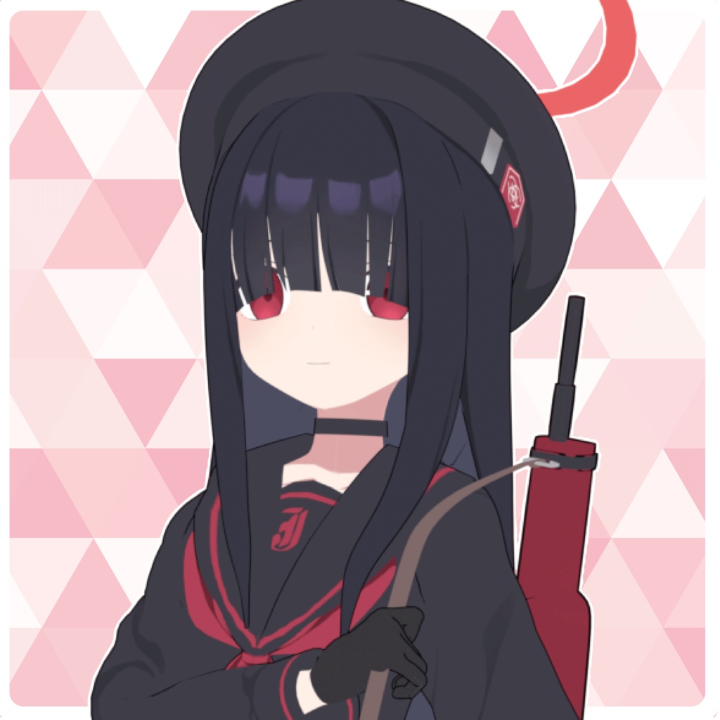 正義実現委員会のモブ【二次創作3Dモデル】