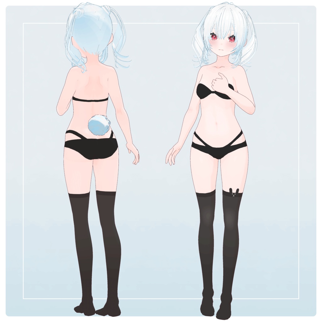 ゆきね-Yukine-【オリジナル3Dモデル】