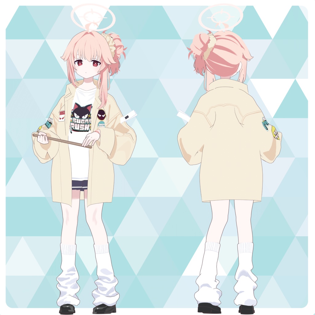 柚鳥ナツ(バンド)【2次創作3Dモデル】