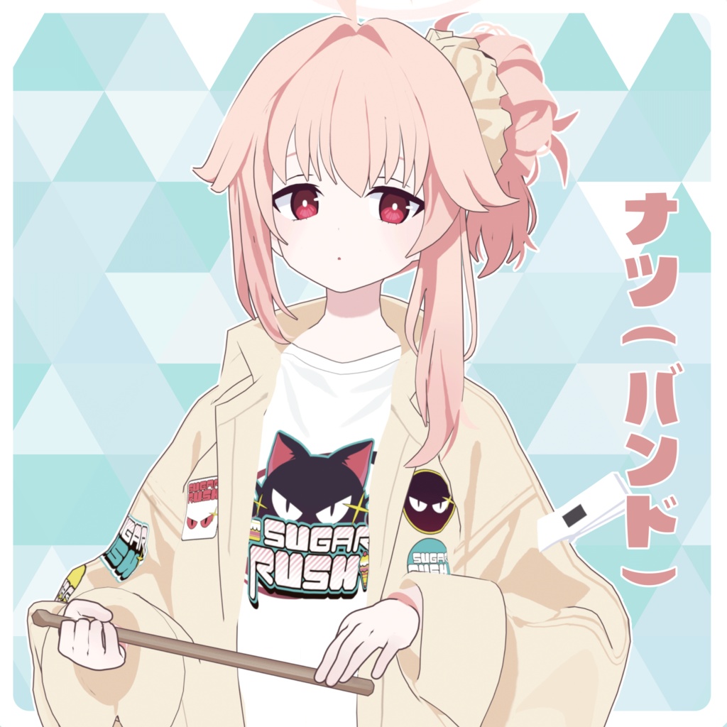 柚鳥ナツ(バンド)【2次創作3Dモデル】