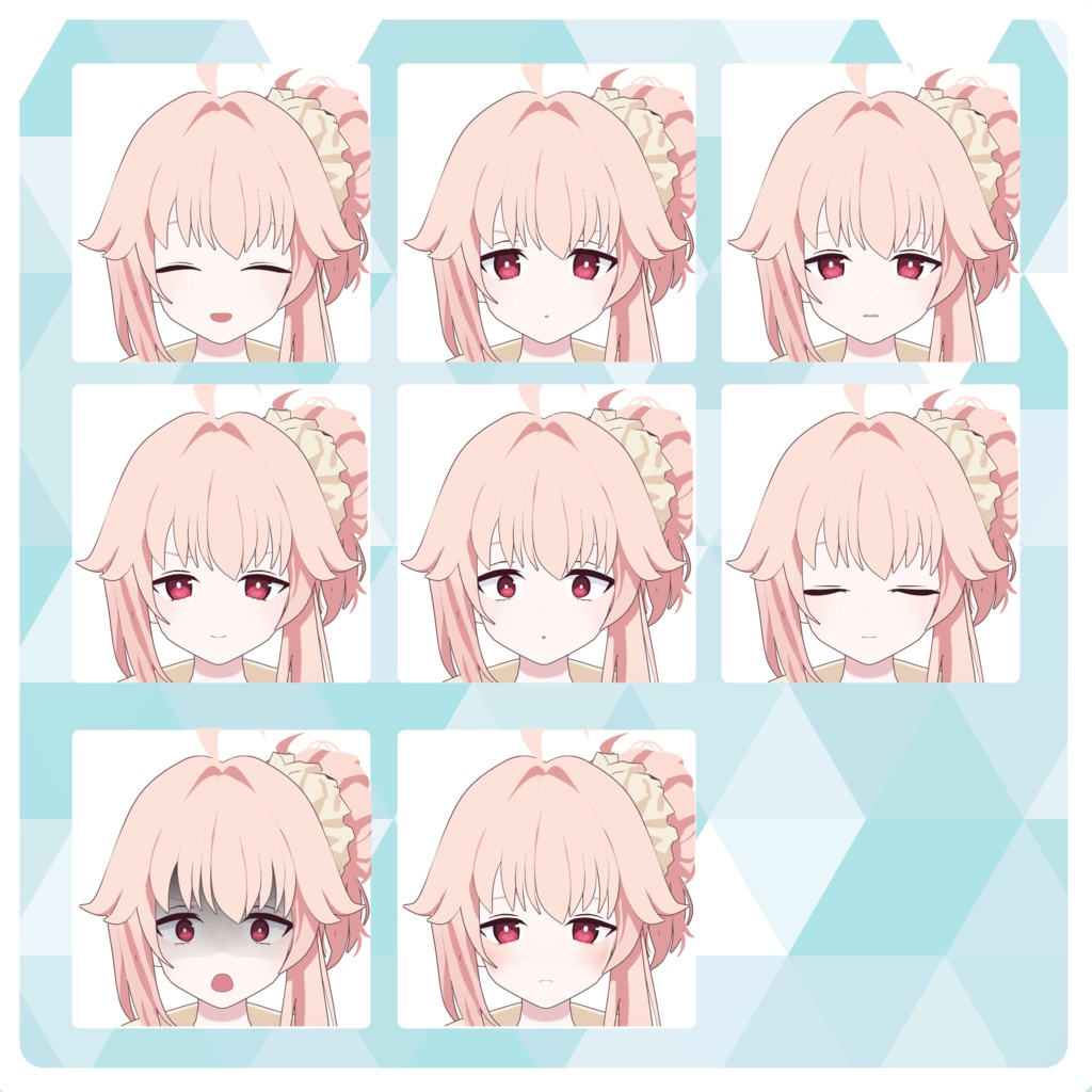 柚鳥ナツ(バンド)【2次創作3Dモデル】