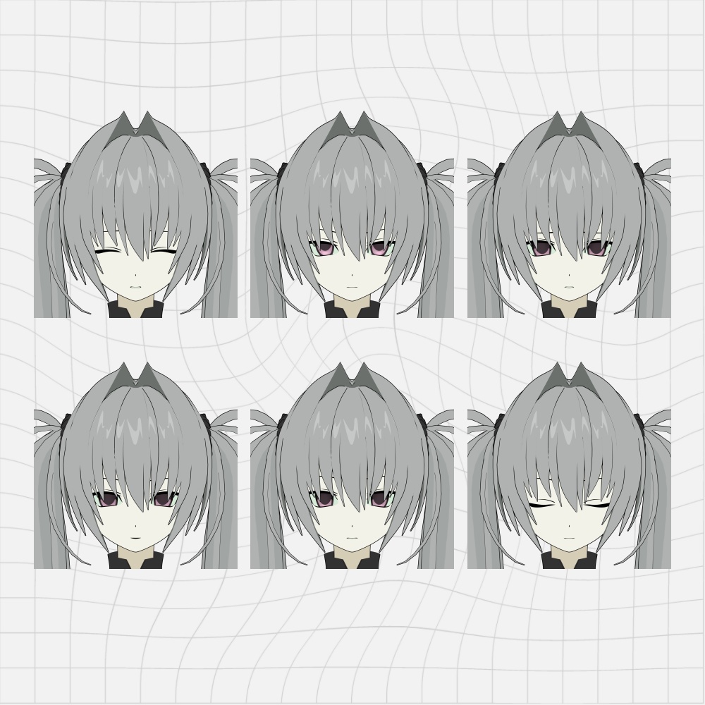 【無料/Free】Mira【オリジナル3Dモデル】