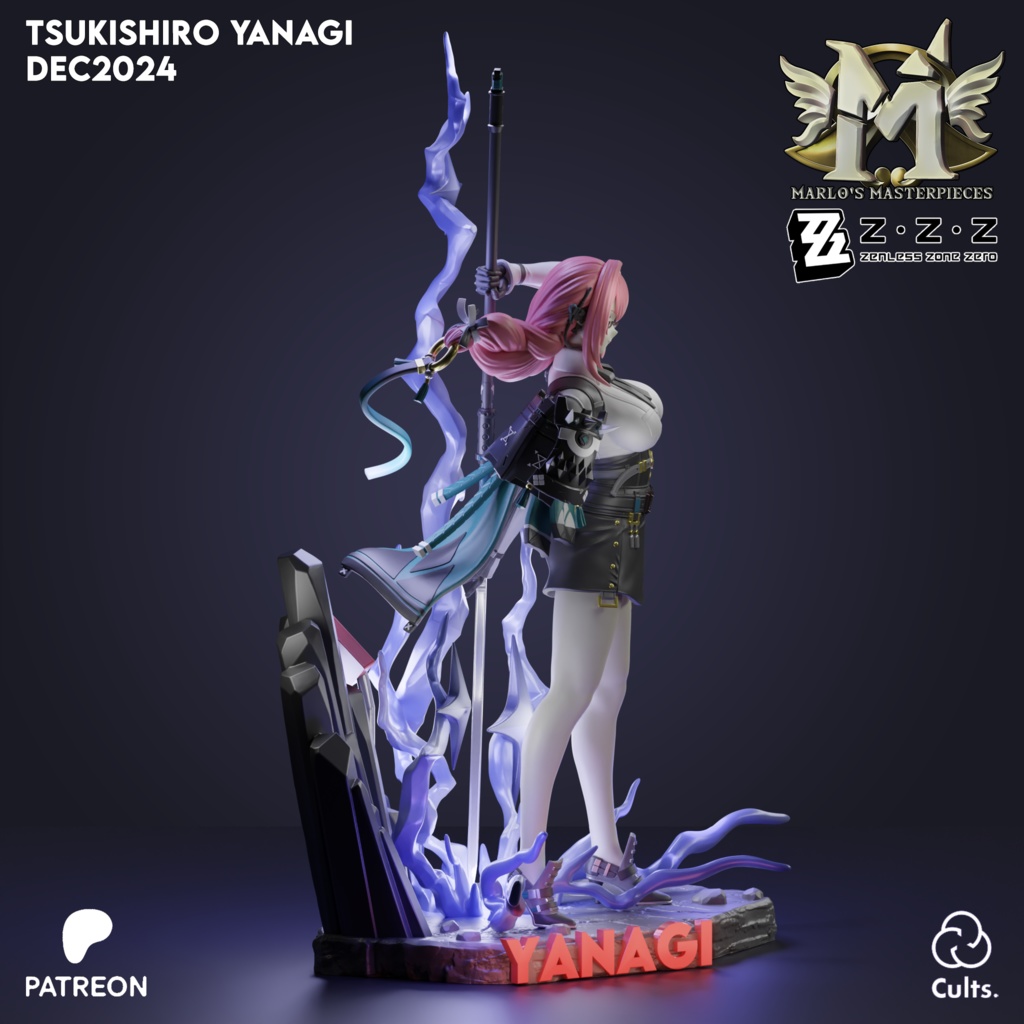 ZZZ: Tsukishiro Yanagi STL