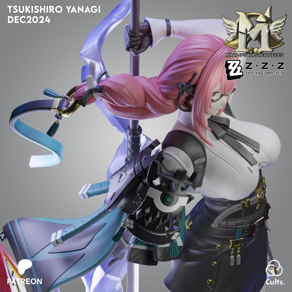 ZZZ: Tsukishiro Yanagi STL