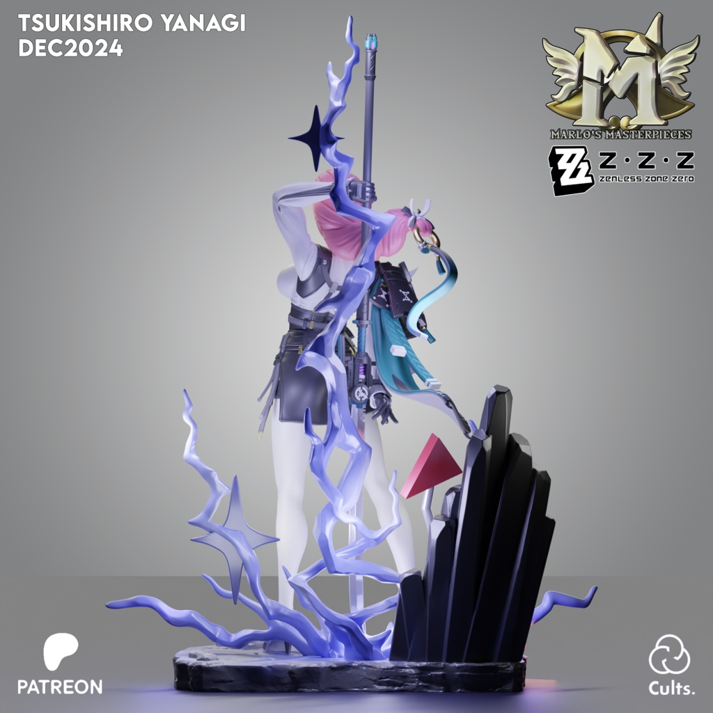 ZZZ: Tsukishiro Yanagi STL