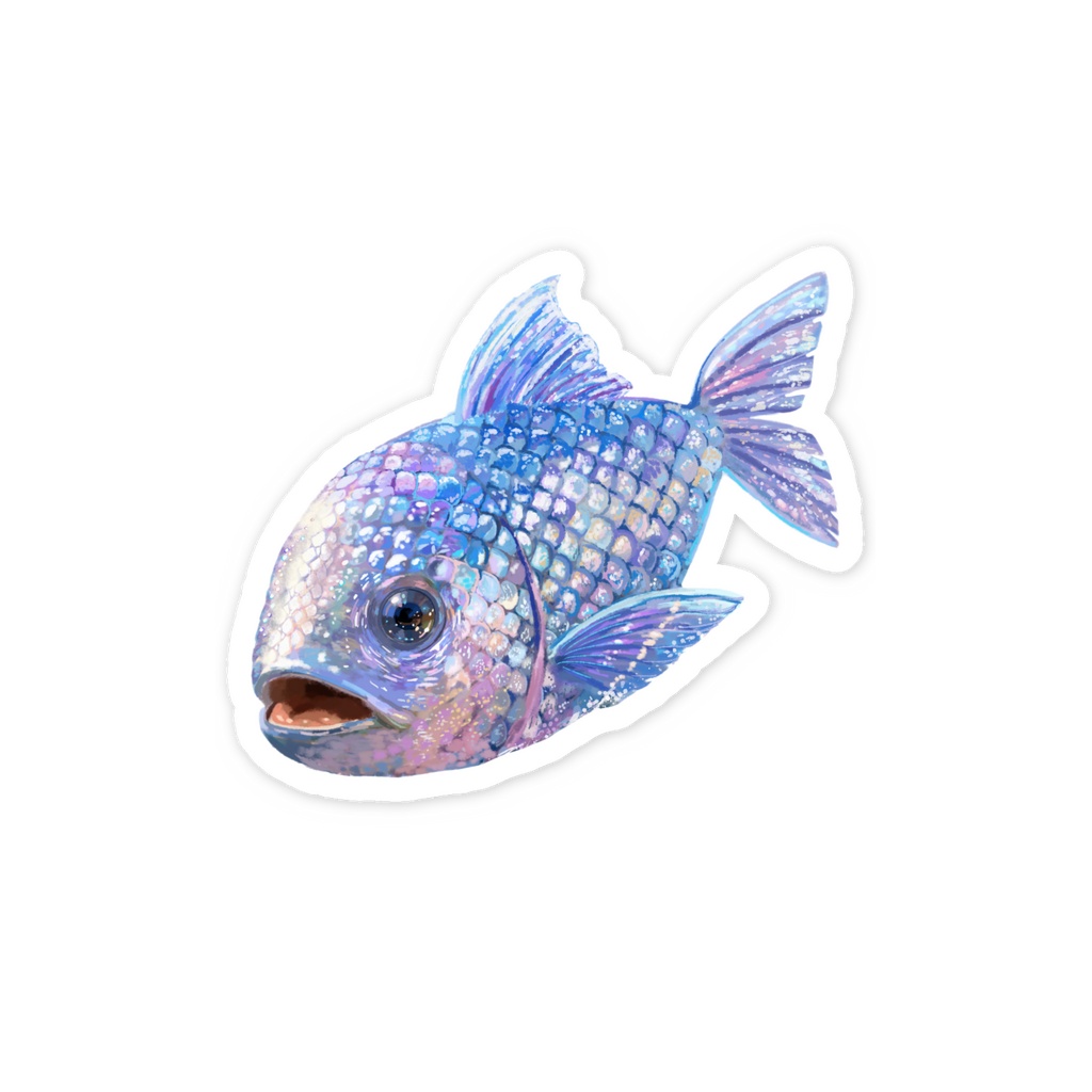 魚ステッカー