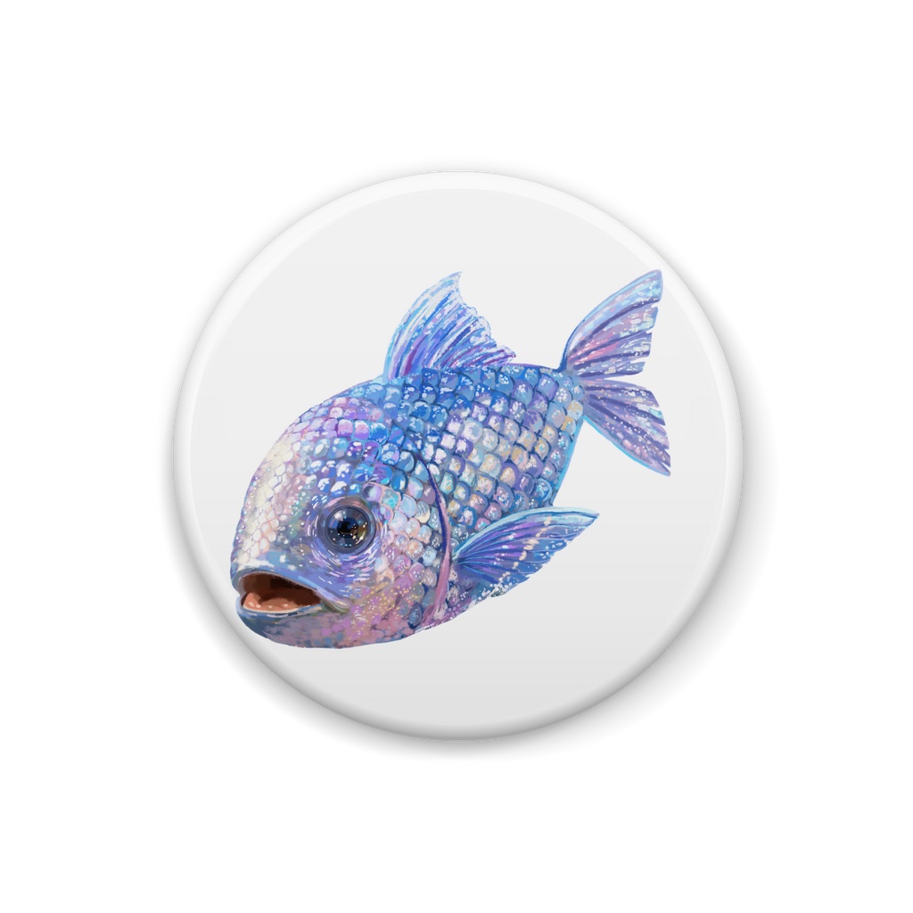 魚缶バッジ