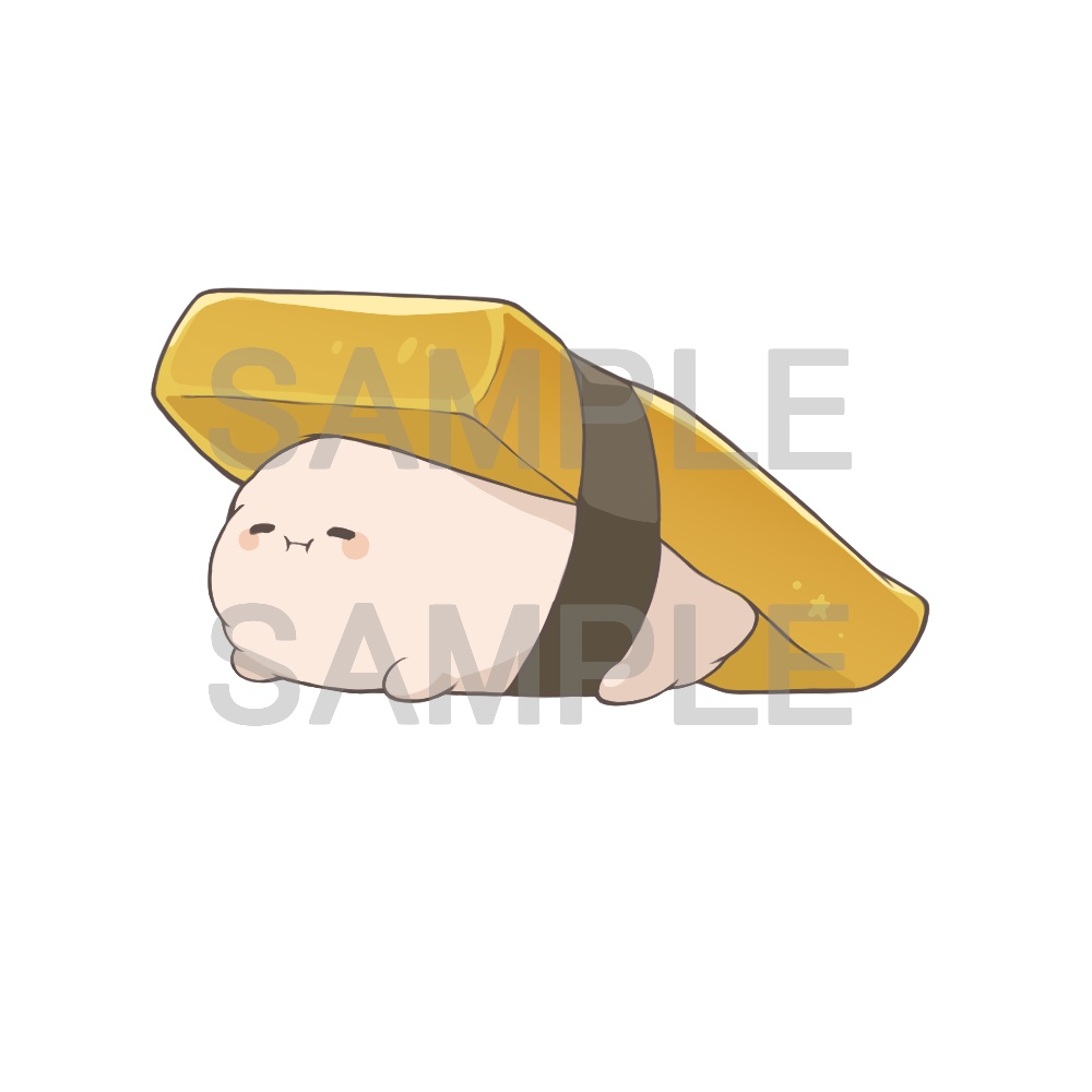 SNSアイコンイラスト・素材_【にぎりお寿司】