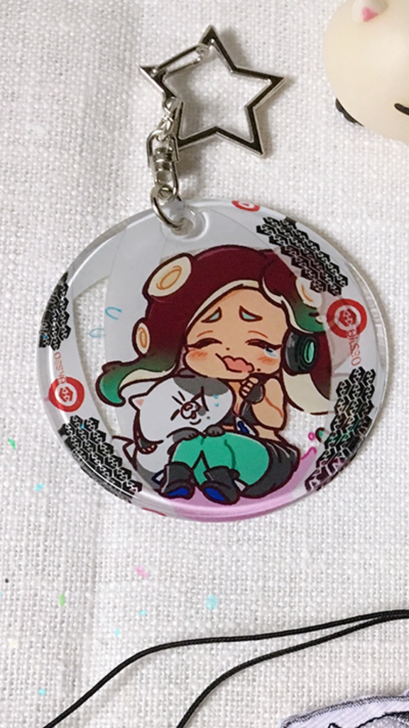 イイダちゃんやわらかアクキー