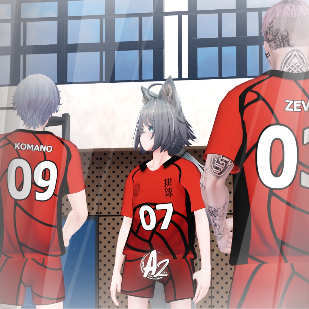 【排球 Outfit】 排球フルセット・カスタマイズ可能 • 『Full Volleyball Outfit』