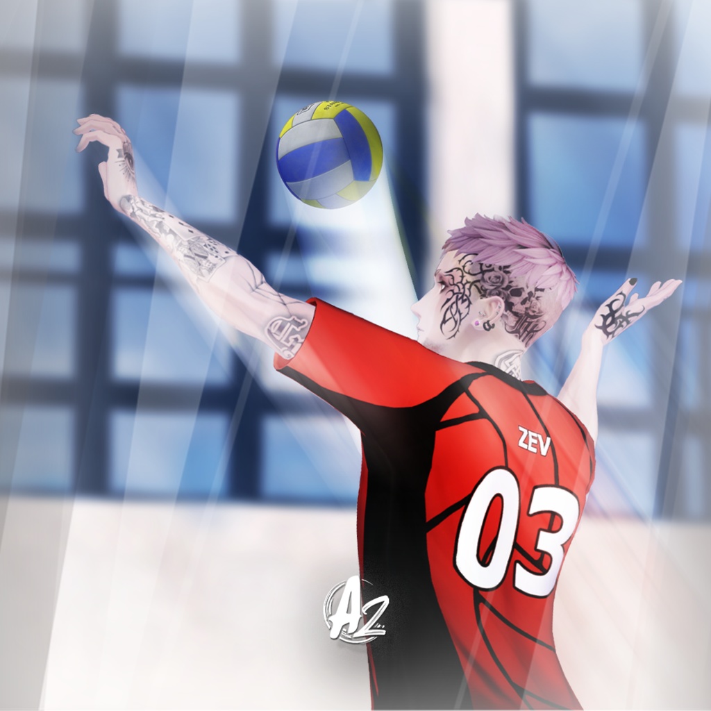 【排球 Outfit】 排球フルセット・カスタマイズ可能 • 『Full Volleyball Outfit』