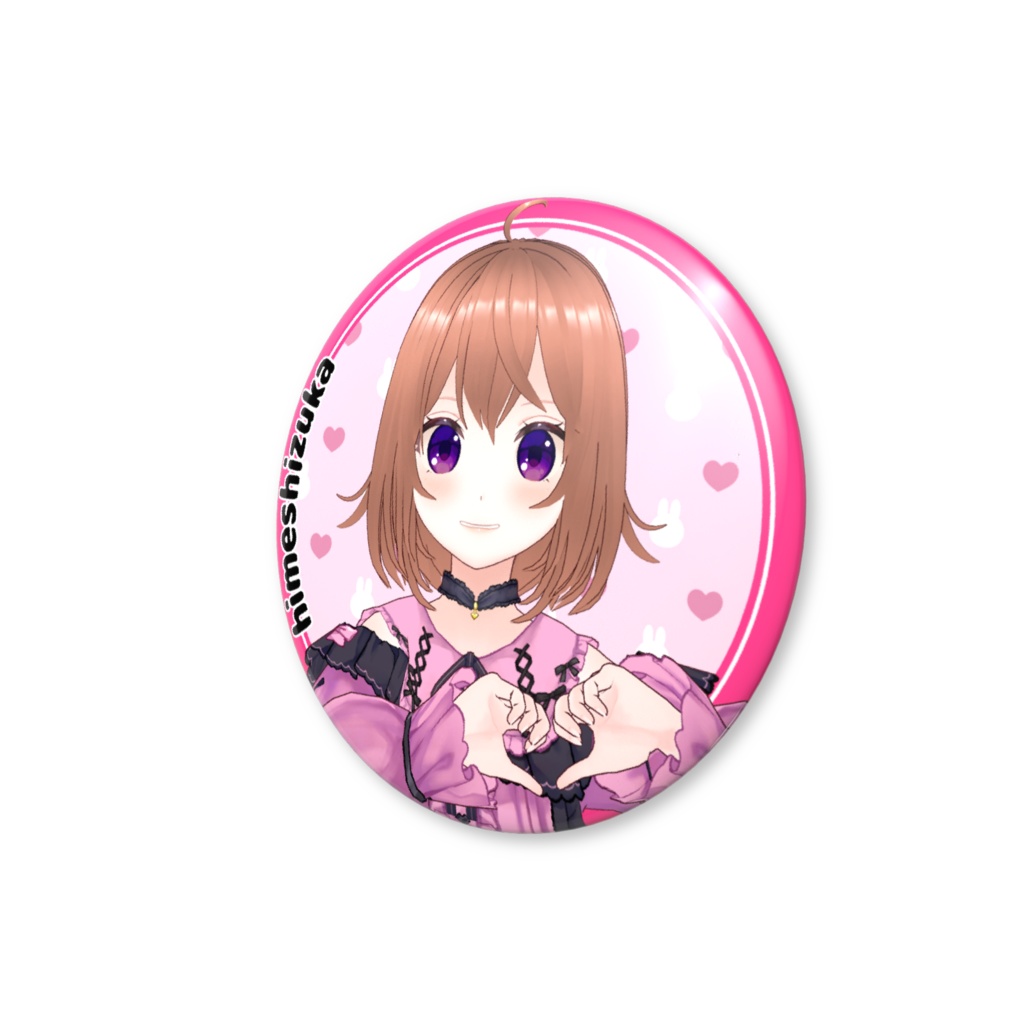 ひめしずか新衣装 缶バッジ A