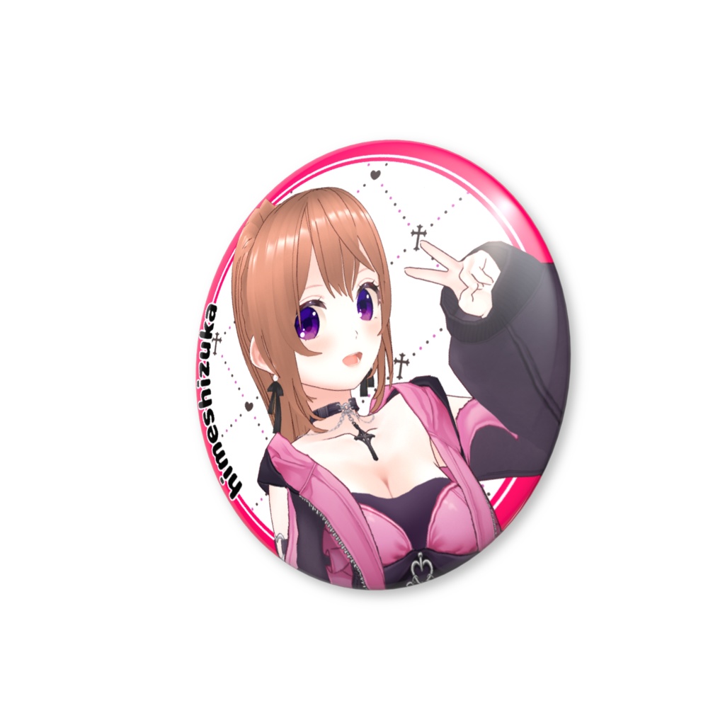 ひめしずか小悪魔 缶バッジ C