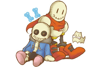 UNDERTALEパペット風ステッカー