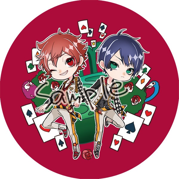 ツイステッドワンダーランド缶バッチ・コンビ!