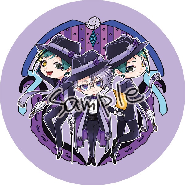 ツイステッドワンダーランド缶バッチ・コンビ!