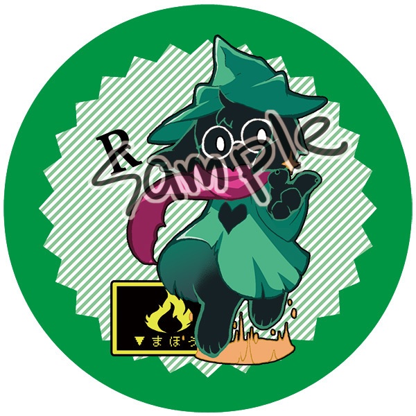 DELTARUNE缶バッチ・chapter1