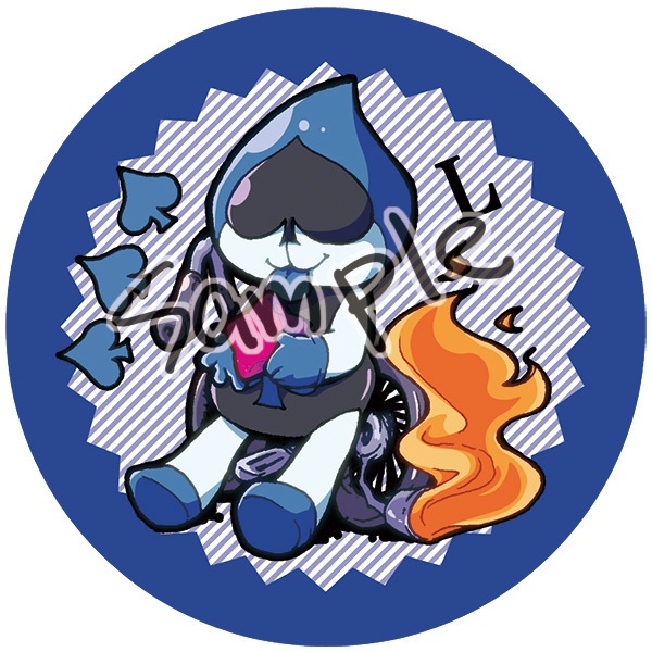 DELTARUNE缶バッチ・chapter1