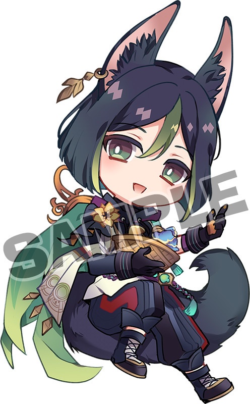 非公式・原神ステッカー1.1