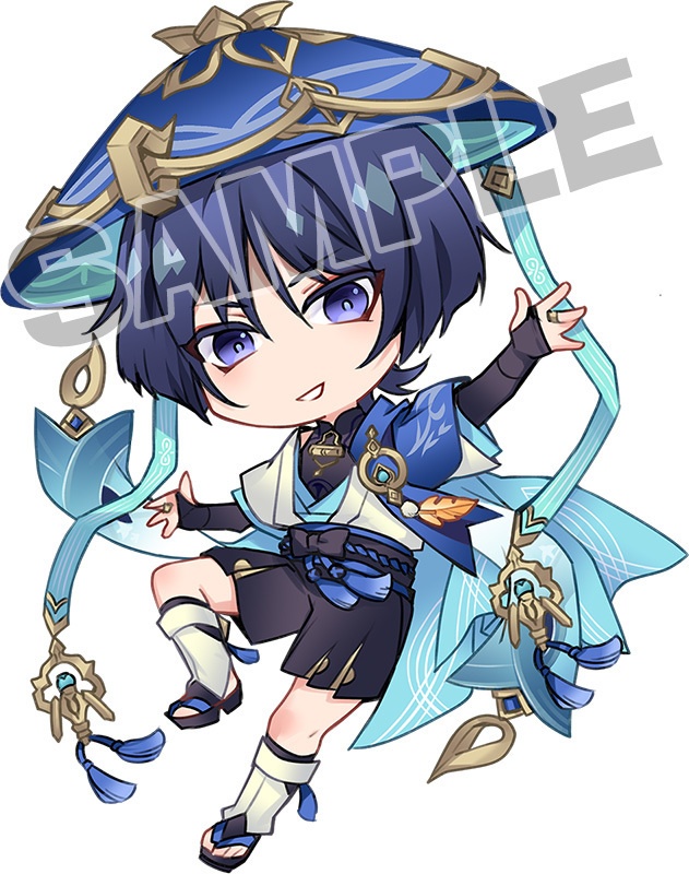 非公式・原神ステッカー1.1