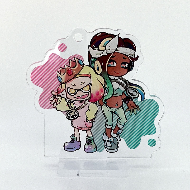 スプラトゥーン3アクリルキーホルダー+スタンド