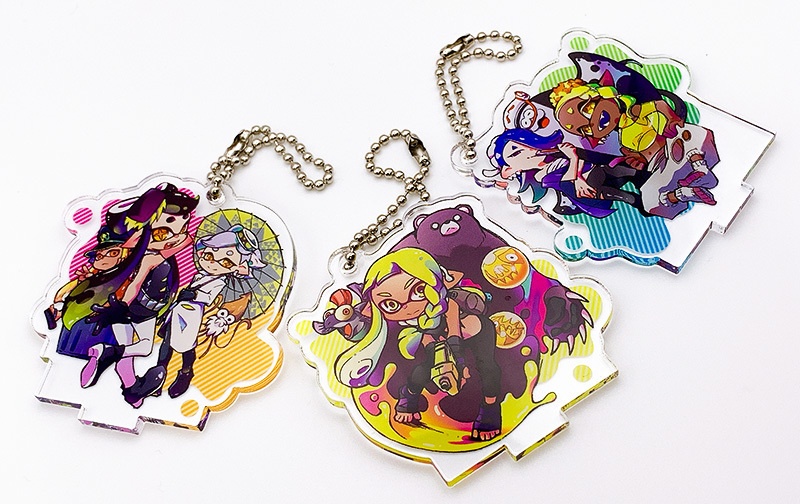 スプラトゥーン3アクリルキーホルダー+スタンド
