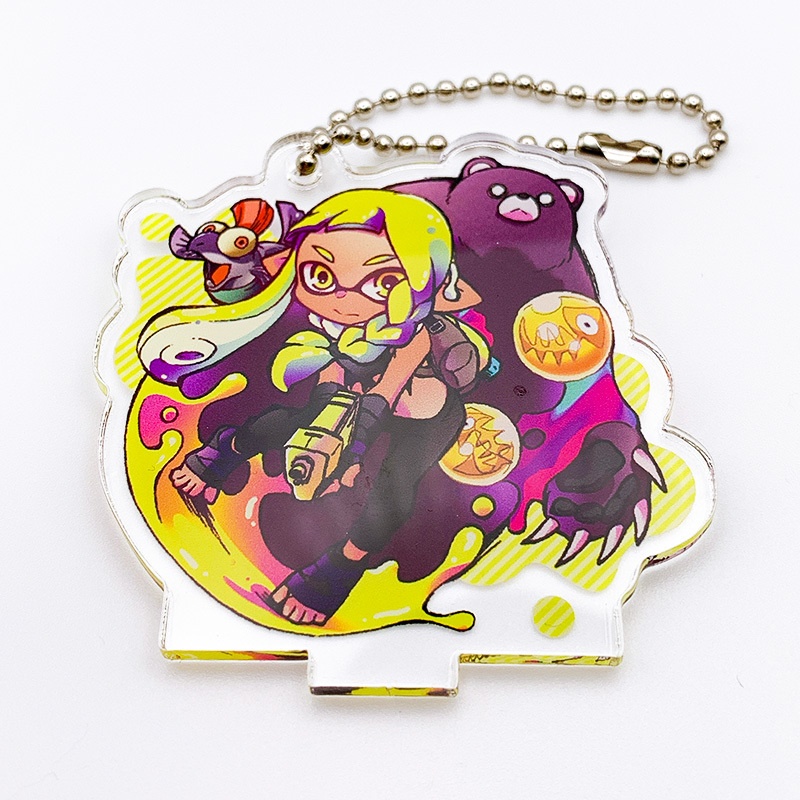 スプラトゥーン3アクリルキーホルダー+スタンド