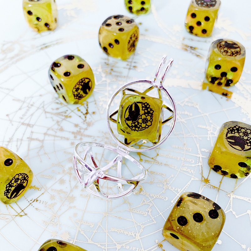 非公式・原神イメージダイスキーホルダー(ティナリ)