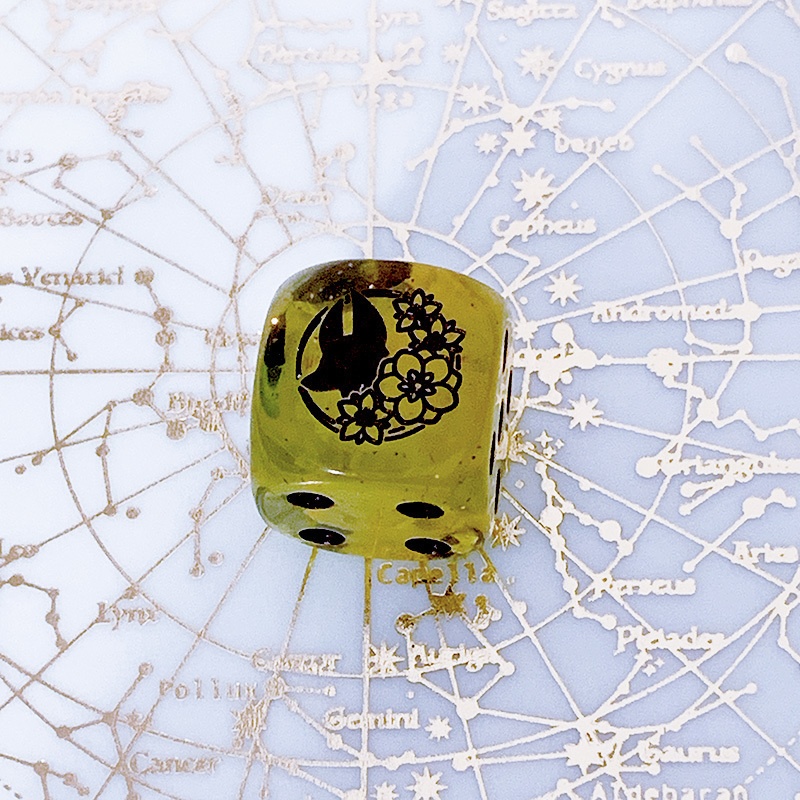 非公式・原神イメージダイスキーホルダー(ティナリ)