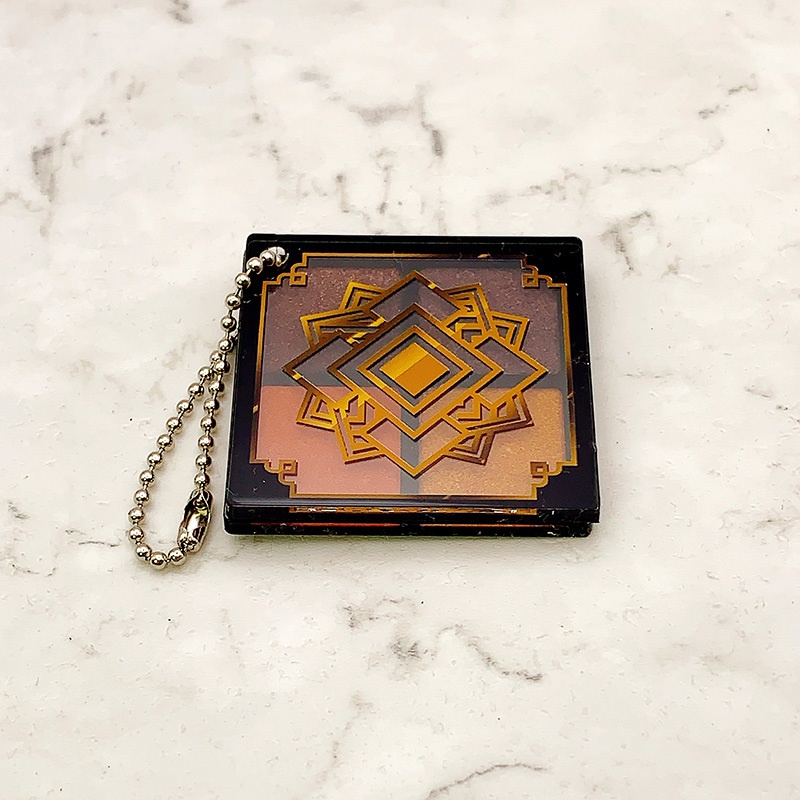 非公式・原神コスメパレット風アクリルキーホルダー