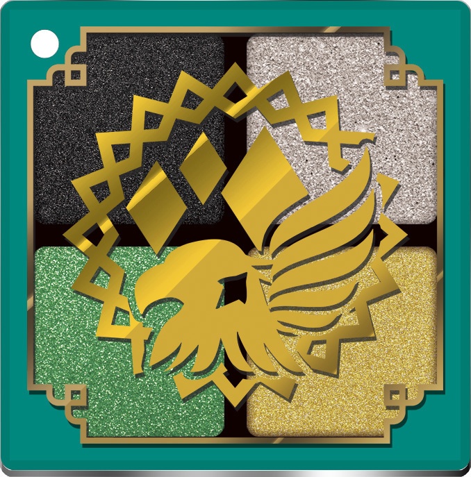 非公式・原神コスメパレット風アクリルキーホルダー