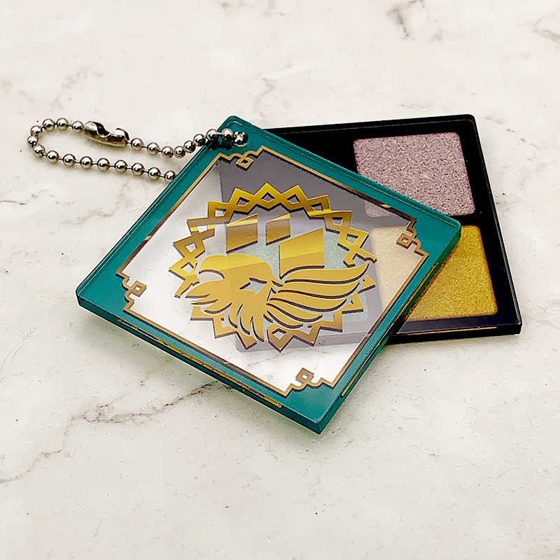 非公式・原神コスメパレット風アクリルキーホルダー