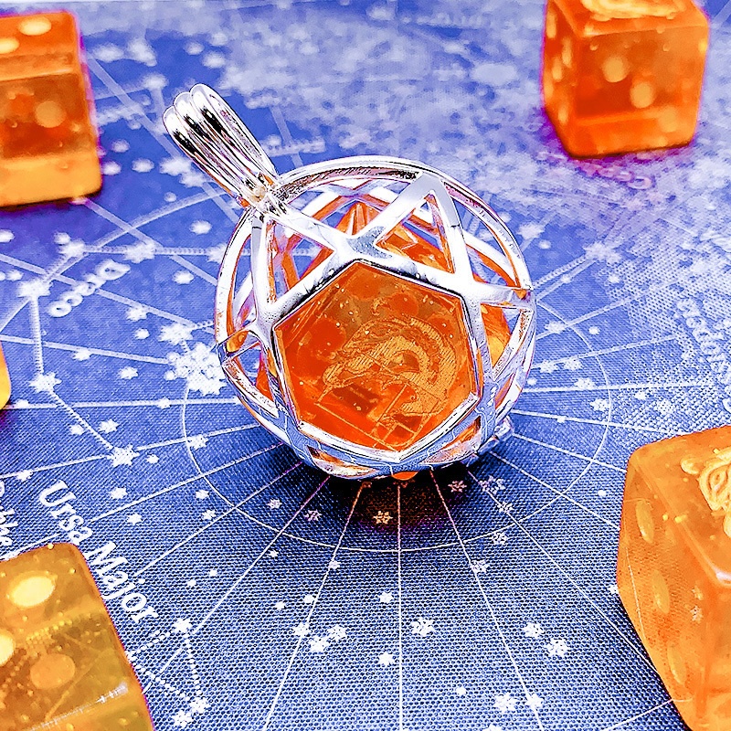 非公式・原神イメージダイスキーホルダー(カーヴェ)