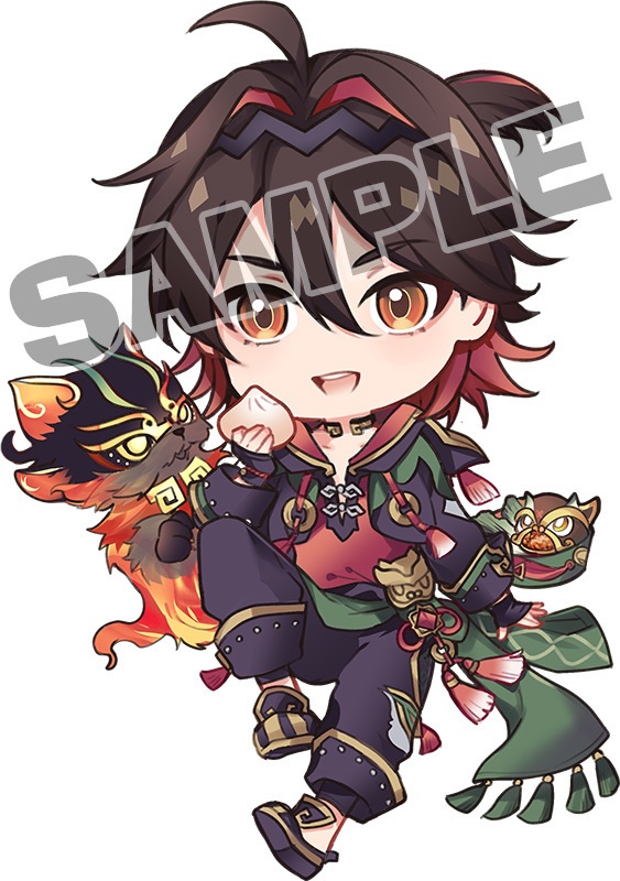 非公式・原神ステッカー1.2