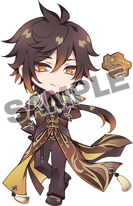 非公式・原神ステッカー1.2