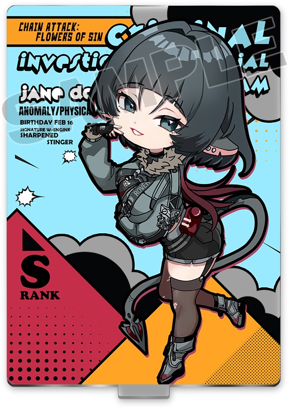 非公式・ゼンレスゾーンゼロアクリルスタンド