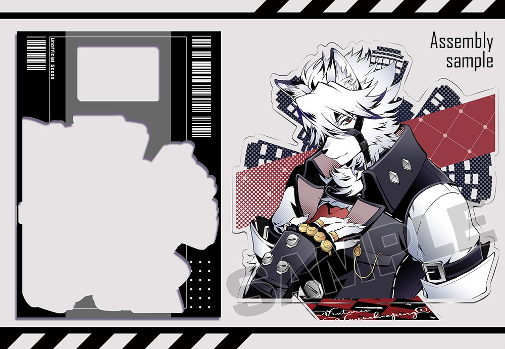 非公式・ゼンレスゾーンゼロ・フレーム付アクリルスタンド