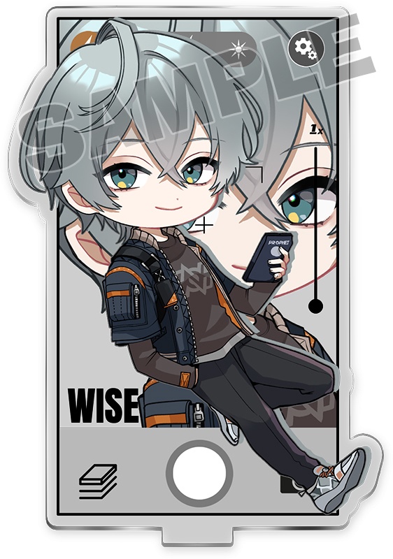 非公式・ゼンレスゾーンゼロアクリルスタンド4