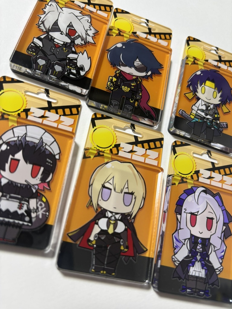 非公式・ゼンレスゾーンゼロブリスターアクリルキーホルダー