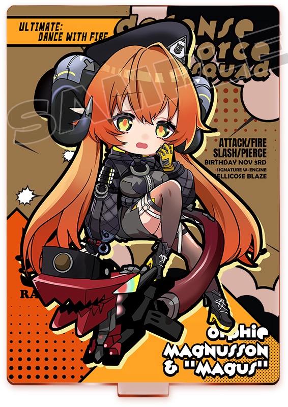 非公式・ゼンレスゾーンゼロアクリルスタンド5