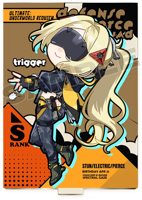 非公式・ゼンレスゾーンゼロアクリルスタンド5