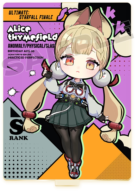 非公式・ゼンレスゾーンゼロアクリルスタンド6