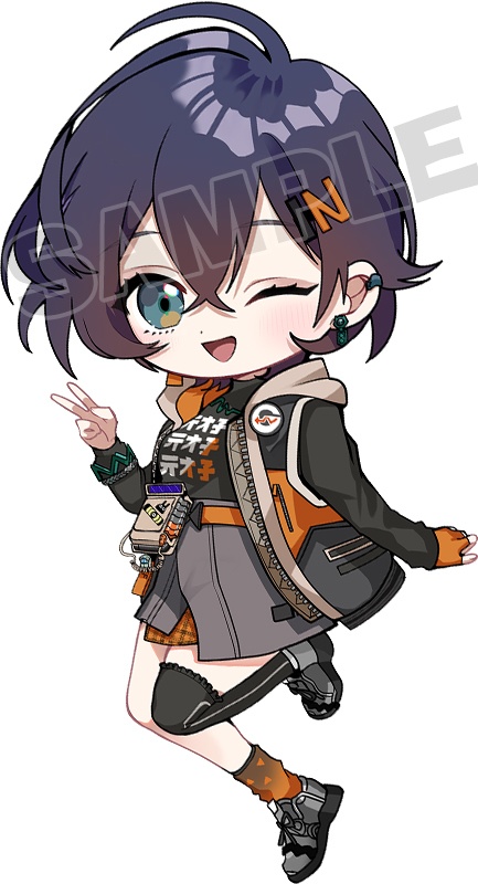 非公式・ゼンレスゾーンゼロステッカー3