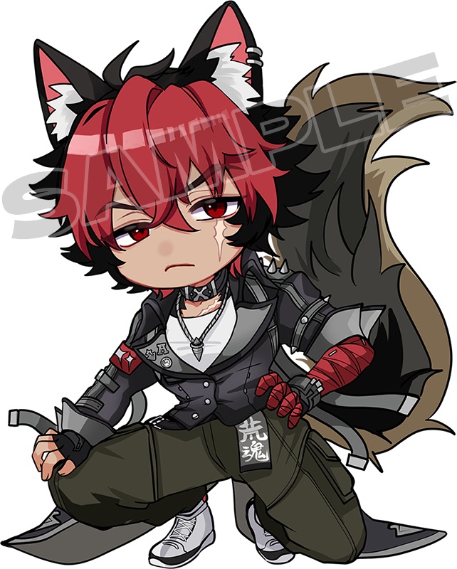 非公式・ゼンレスゾーンゼロステッカー4